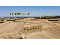 KONYA / BEYŞEHİR / GÖLYAKA 2.516 m² KÖŞE PARSEL GÖLE YAKIN MÜSTAKİL TARLA