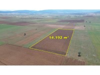 AKÖREN/ORHANİYE'DE 14.192M2 MÜSTAKİL TAPULU RESMİ YOLU VAR HALI GİBİ TARLA