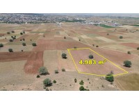 AKÖREN HACILAR DA 4.983 M2 MÜSTAKİL TAPULU TARLA