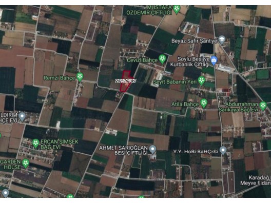 KARAHÜYÜK'DE OZAN'DAN SATILIK YATIRIMA UYGUN 3680 m2 TARLA